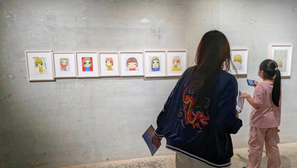 Yoshitomo Nara’s Colored Pencil Sketches and Ceramic Works