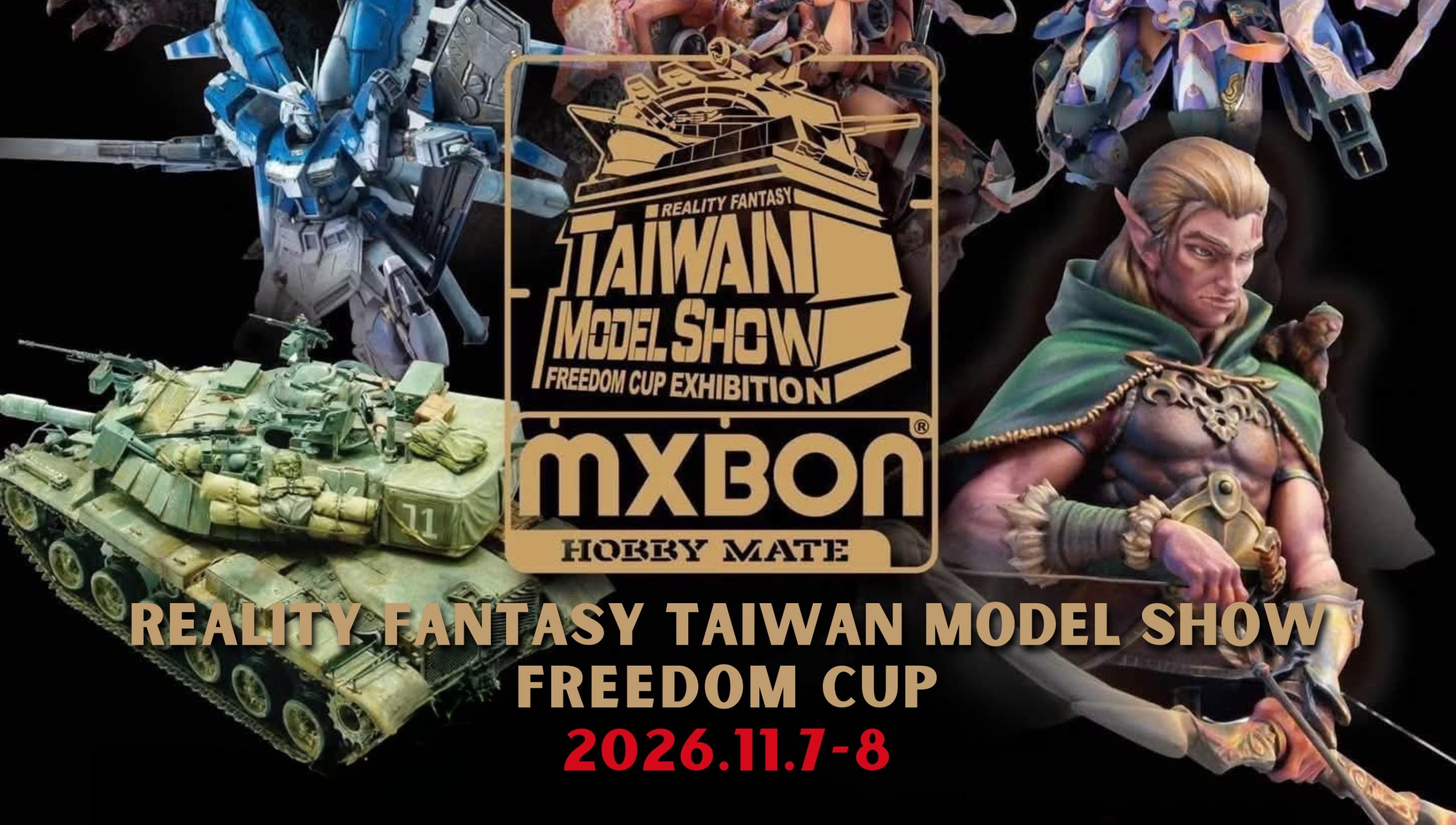 10th Taiwan Model Show (RF2026) 2026-11-7-8