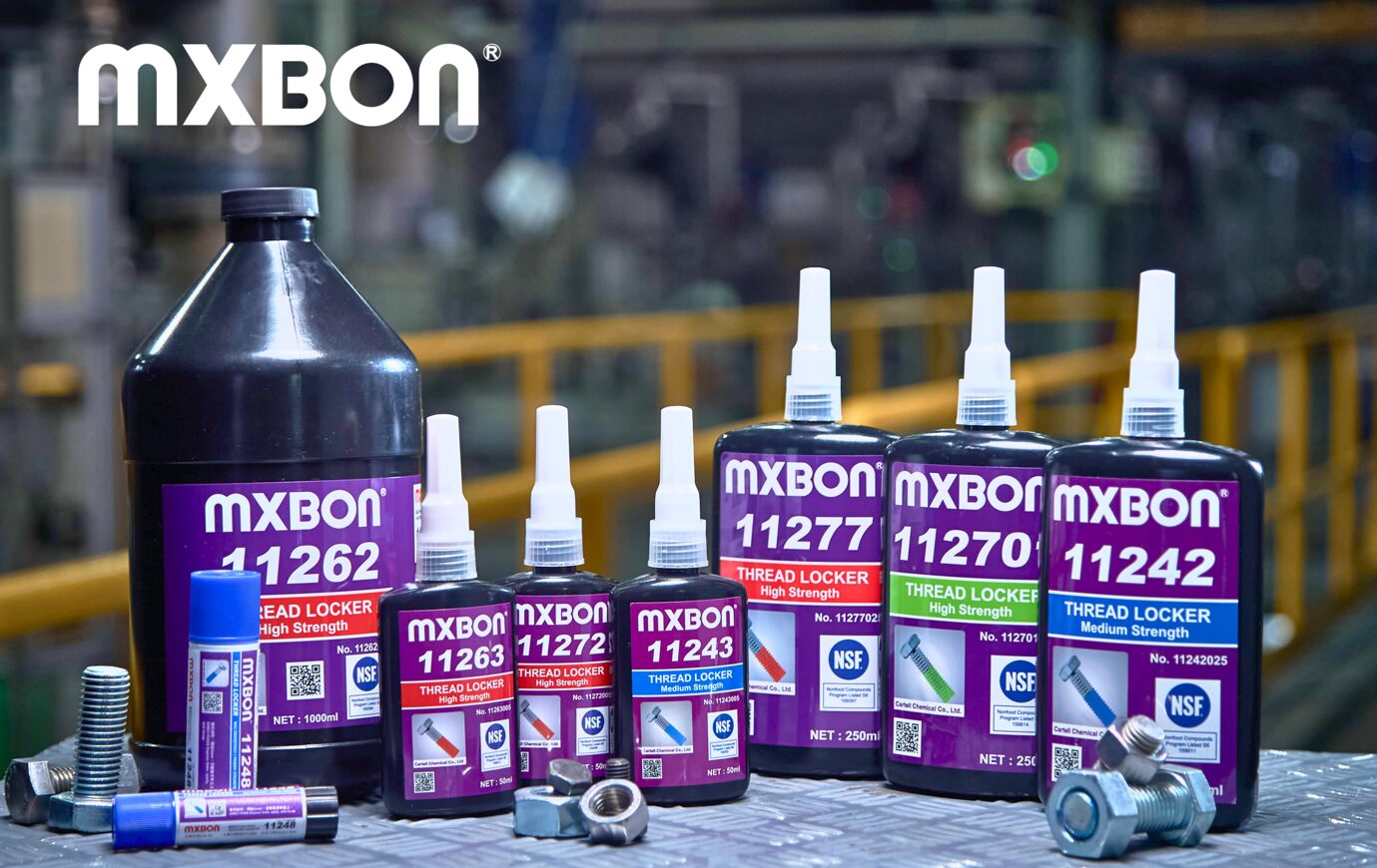 MXBON Thread Locker all types